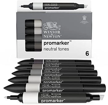 Winsor & Newton Promarker Set (6 pcs)