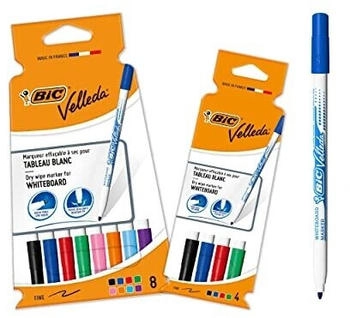 BIC Velleda Whiteboard-Marker 1721 (8+4pcs)