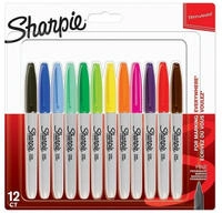 Sharpie 2065404, Sharpie Permanent Marker | Marker Stifte mit feiner Spitze 