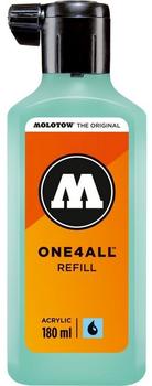 MOLOTOW One4All für Permanentmarker 180ml lagoblau pastell MOLOTOW One4All für Permanentmarker 180ml lagoblau pastell