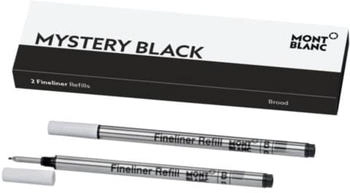 Montblanc Fineliner-Minen Mystery Black 0,8 mm 2 Stk. (128247)