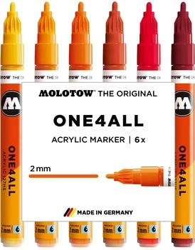 MOLOTOW One4All Acrylmarker 127HS 2mm Hot Set