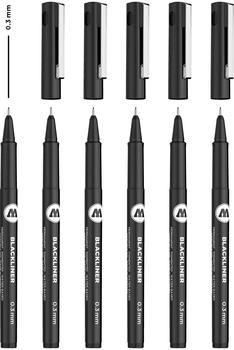 MOLOTOW Blackliner 0,3mm schwarz