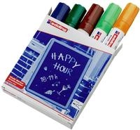 Edding 4-4090099, Edding 4090 4-4090099 Kreidemarker Blau, Gr&uuml;n, Braun,...