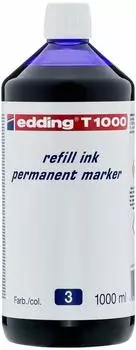 edding Nachf&uuml;lltinte T 1000 f&uuml;r Permanentmarker 1000ml blau