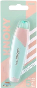 Pentel Korrekturroller KNOKY 5 mm hellgrün (XZTT805K-WY)