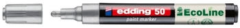 edding Lackmarker EcoLine 4-50-054 rund 2-3mm silber (10 Stück)