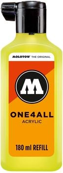 MOLOTOW One4All Refill 180 ml neongrün hell fluo