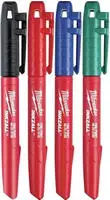 Milwaukee ?48-22-3106, Milwaukee INKZALL markers - coloured - 4pc (4x) (?48-22-3106)