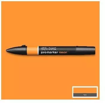 Winsor & Newton ProMarker Neon Twin Tip Grafikmarker Leuchtorange (0205404)