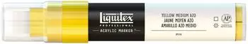 Liquitex Professional Paint Marker Breite Spitze 8-15mm Gelb Mittel Azo (4610412)