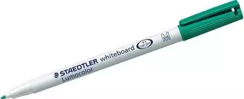 Staedtler Lumocolor Whiteboard-Marker M-Spitze gr&uuml;n, 10er-Pack (301-5)