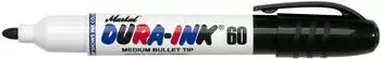 Markal DURA-INK Bullet Tip Permanentmarker, schwarz, wasserfest (96536)