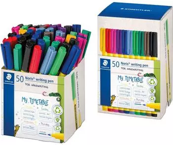Staedtler Noris Fineliner sortiert, 50 St&uuml;ck (307-S CT50)