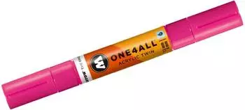 MOLOTOW One4All Acrylic Twin Marker neonpink fluoreszierend 1,5mm/4mm (MO227431)