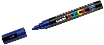 Mitsubishi Pencil POSCA PC-5M Filzstift, blau (MPC5MB)