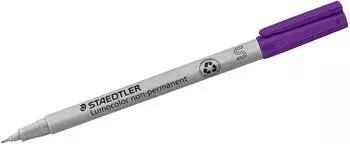 Staedtler Lumocolor non-permanent Folienstift S, violett, 0,4mm (311-6)