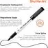 LuxusKollektion Whiteboard-Marker Set, schwarz, feine Spitze, mit Magnet (60er-Pack)