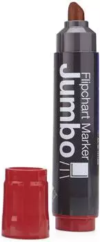 magnetoplan Flipchart-Marker Jumbo rot, 4 St&uuml;ck (1111502)