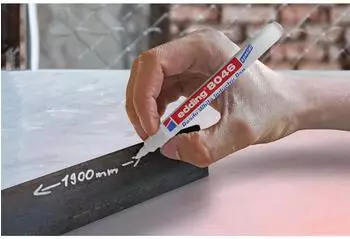 edding 8046 Lackmarker industry pen wei&szlig;, 10er-Pack (4-8046049)