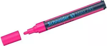 Schneider Optics Maxx 245 Glasboardmarker pink, 10er-Pack (124509)