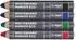 sigel BA013 Whiteboard-Marker Set 4-farbig, Kegelspitze 1-5mm (BA013)