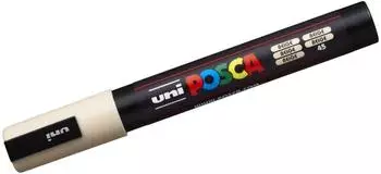 Mitsubishi Pencil POSCA PC-5M Fasermaler beige, 1,8-2,5mm, 6er-Pack (UNIPC5M BeigeCaja)