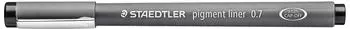 Staedtler Pigment Liner 308 Fineliner 0,7mm schwarz, 10er-Pack (308 07-9 VE)