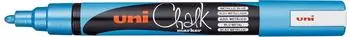 Mitsubishi Pencil Chalk Marker PWE-5M, metallic-blau, Rundspitze 1,8-2,5mm (PWE-5M)