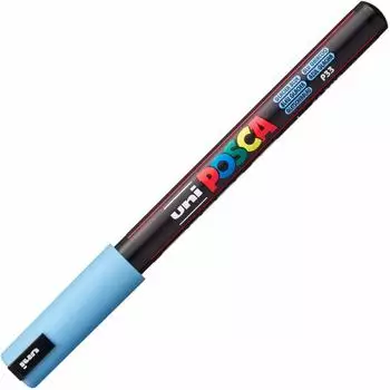 Mitsubishi Pencil PC-1MR Marker kalibrierte Spitze, gletscherblau (181741)