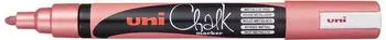 Mitsubishi Pencil Chalk Marker PWE-5M metallic-rot, Rundspitze 1,8-2,5mm (PWE-5M)