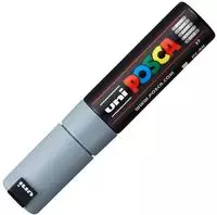 FABER CASTELL 182633, FABER CASTELL FABER-CASTELL 182633 Marker UNI POSCA PC-8K grau