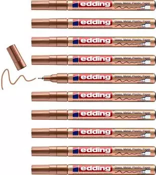 edding 780 Glanzlackmarker, extra-feine Rundspitze 0,8mm (4-780)