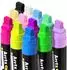 LuxusKollektion Acrylstifte Marker 12er-Set, Keilspitze 10mm, wasserfest