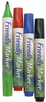 Ballograf Friendly Fine Permanentmarker-Set farbsortiert 1,5-3,0mm (16350)