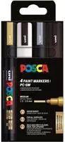 marker s&aelig;t PC-5M 4 ass. farver g-s-s-h