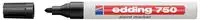 Edding Lackmarker 750, schwarz, Strichbreite 2 - 4 mm, wasserfest