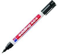 Edding Permanentmarker 404, Strichbreite 0,7 mm, schwarz