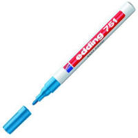 Edding 4-751-9-010, edding 751 creative Lackmarker blau 1,0 - 2,0 mm, 1 St.