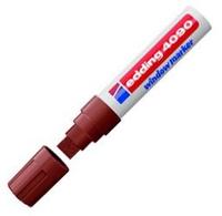 EDDING 4-4090007, EDDING 4090BN - Kreidemarker, 4 mm - 15 mm, braun