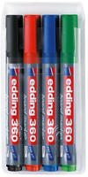 Edding 4-360-4-2, edding 360 Whiteboard-Marker farbsortiert 1,5 - 3,0 mm, 4 St.