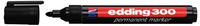 Edding 4-300001, edding 300 Permanentmarker schwarz 1,5 - 3,0 mm, 10 St.