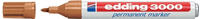 Edding 3000-13, Edding Permanent Marker 3000 (1x) (3000-13)