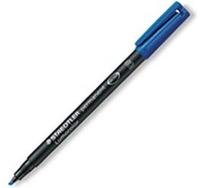 STAEDTLER 314-3, Staedtler Feinschreiber Universalstift Lumocolor permanent, B, blau
