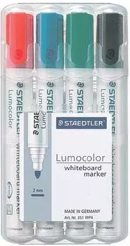 Staedtler Lumocolor Whiteboard-Marker 351 rund (4er) Staedtler Lumocolor Whiteboard-Marker 351 rund (4er)