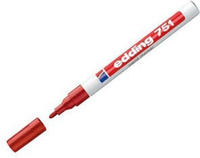 Edding 4-751002, Edding 751 paint marker 4-751002 Lackmarker Rot 1 mm, 2mm