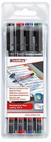 Edding 4-140-4, edding 140 Folienstifte-Set farbsortiert permanent 4 St.
