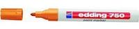 EDDING 4-750006, Edding 750 paint marker 4-750006 Lackmarker Orange 2 mm, 4 mm