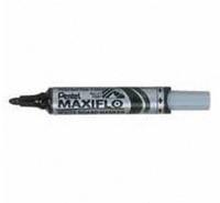 Pentel Whiteboardmarker Maxiflo M, schwarz, Rundspitze, Strichbreite 2,5mm,