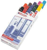 Edding 4-3000999, edding 3000 Permanentmarker farbsortiert 1,5 - 3,0 mm, 10 St.